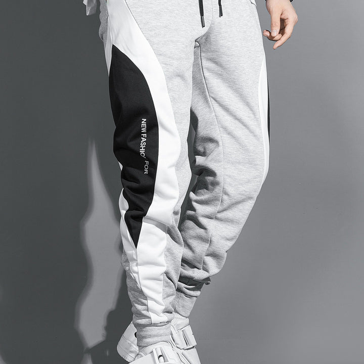 Herren Winter Jogginghose | Mit Kordel und kontrastierenden Einsätzen