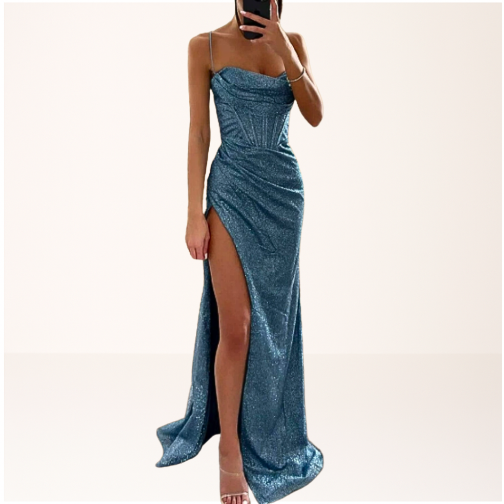 Vestido Feminino para Festa com Paetês | Maxi