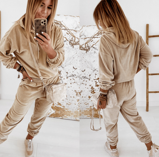 Damski Dres z Kapturem | Komplet