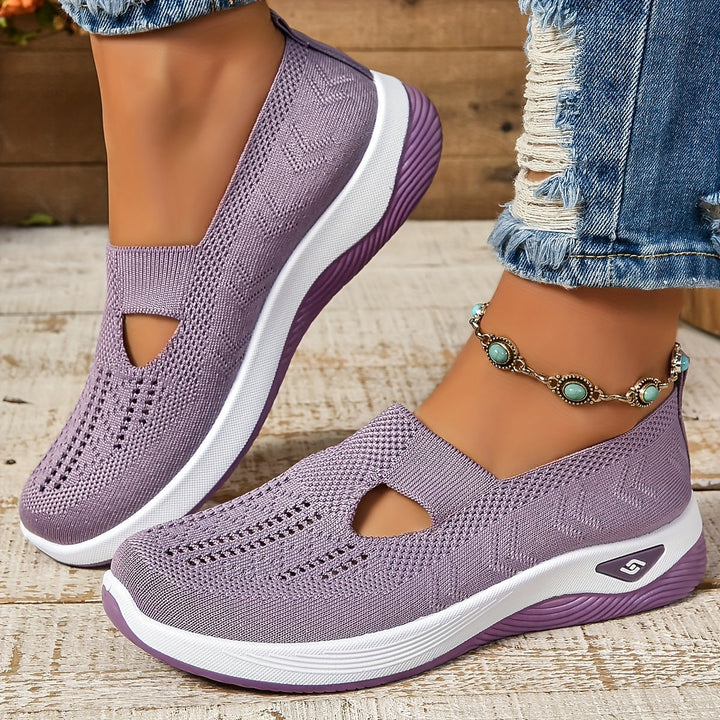 Damen Orthopädische Atmungsaktive Sportschuhe zum Hineinschlüpfen