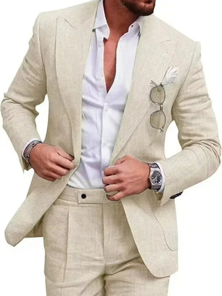 Męski Garnitur Slim Fit | Formalny