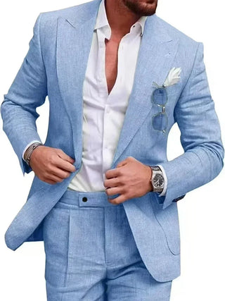 Męski Garnitur Slim Fit | Formalny