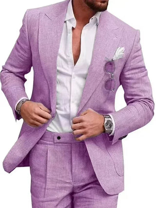 Męski Garnitur Slim Fit | Formalny
