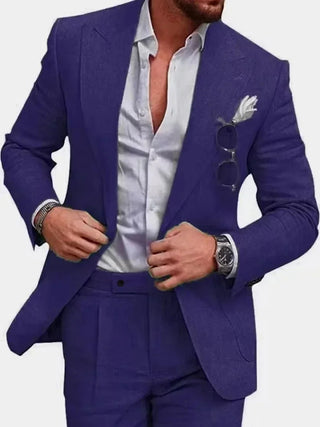 Męski Garnitur Slim Fit | Formalny