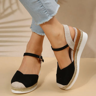 Damskie Sandały Ortopedyczne Espadryle | Platforma