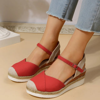 Damskie Sandały Ortopedyczne Espadryle | Platforma
