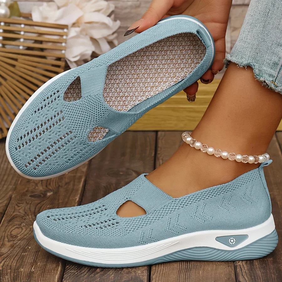 Damen Orthopädische Atmungsaktive Sportschuhe zum Hineinschlüpfen