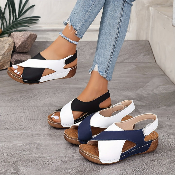 Women's Orthopedic Sandals with Cross Strap | Casual