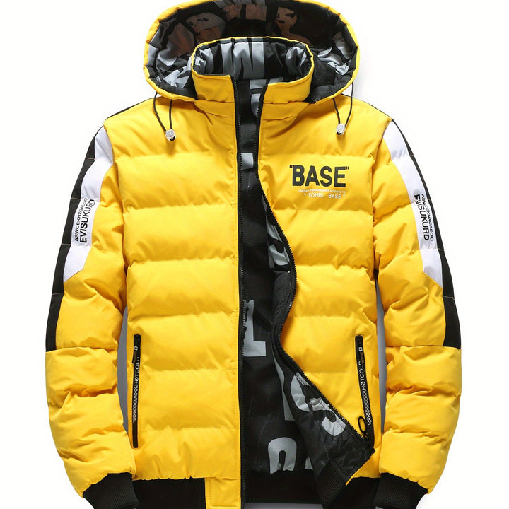 Herren Winter Steppjacke | Sportlicher Stil mit Kapuze