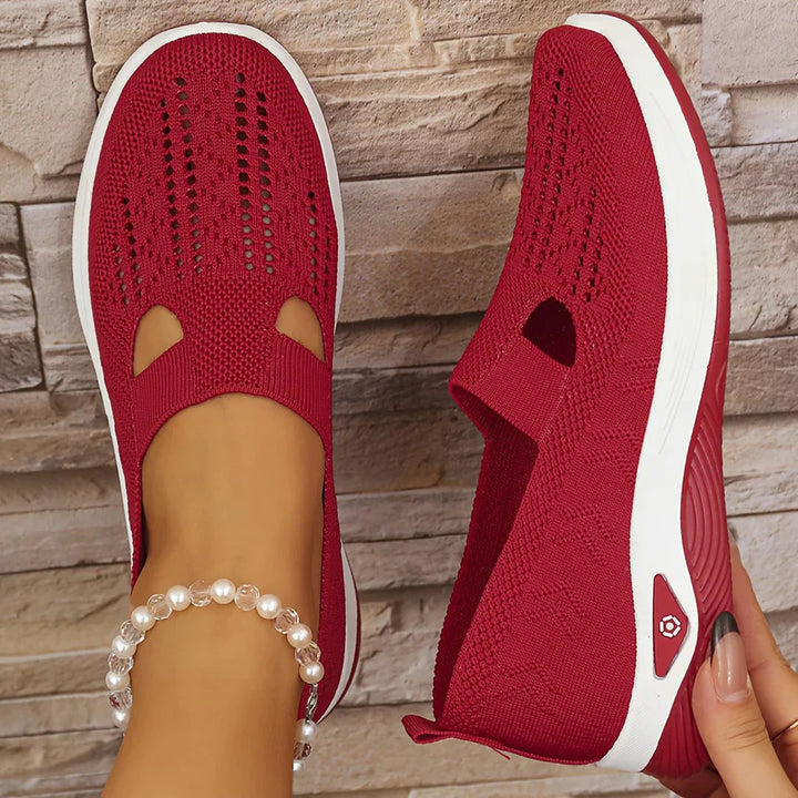 Damen Orthopädische Atmungsaktive Sportschuhe zum Hineinschlüpfen