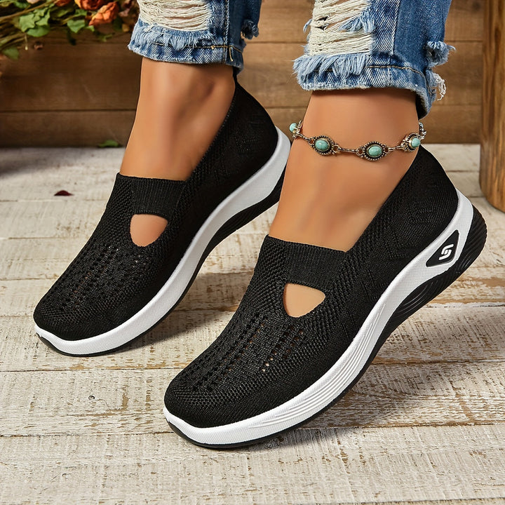 Damen Orthopädische Atmungsaktive Sportschuhe zum Hineinschlüpfen