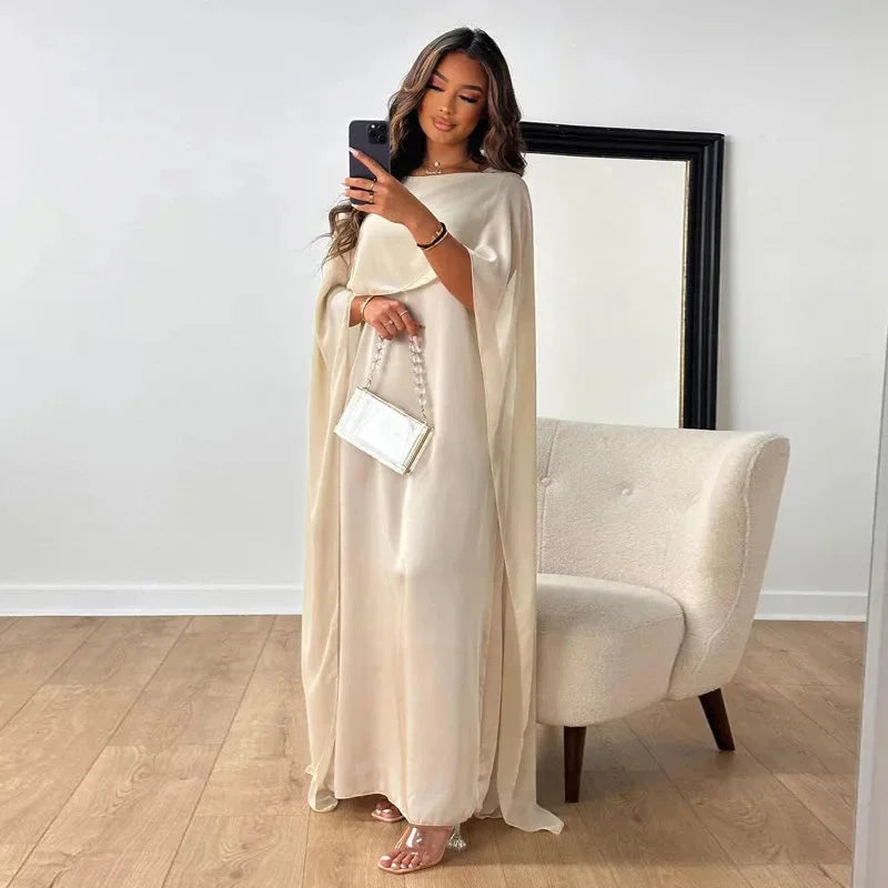 Vestido Feminino para Casamento com Capa | Maxi