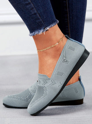 Damskie ortopedyczne slip-on loafers | Lekki