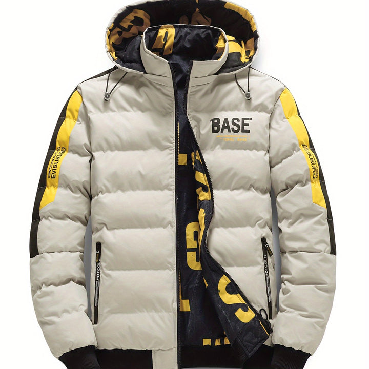 Herren Winter Steppjacke | Sportlicher Stil mit Kapuze