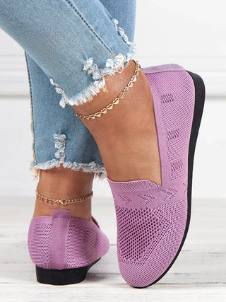 Damskie ortopedyczne slip-on loafers | Lekki