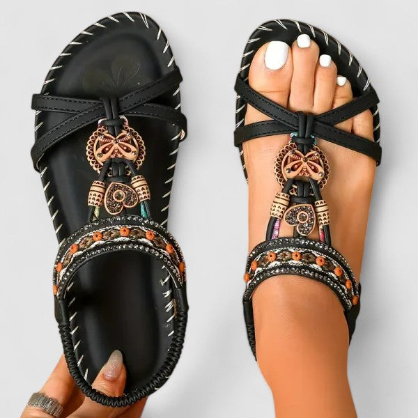Damen Orthopädische Boho Sandalen | Offene Zehen
