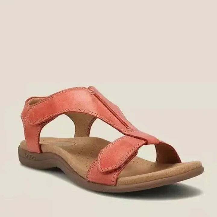 Damen Sandalen mit offenen Zehen | Klettverschluss