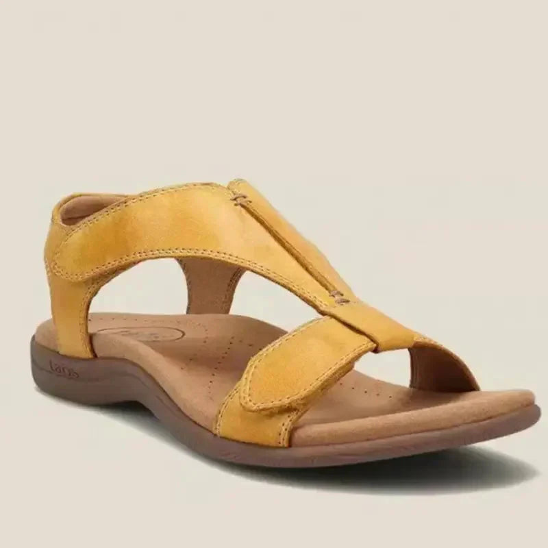 Damen Sandalen mit offenen Zehen | Klettverschluss