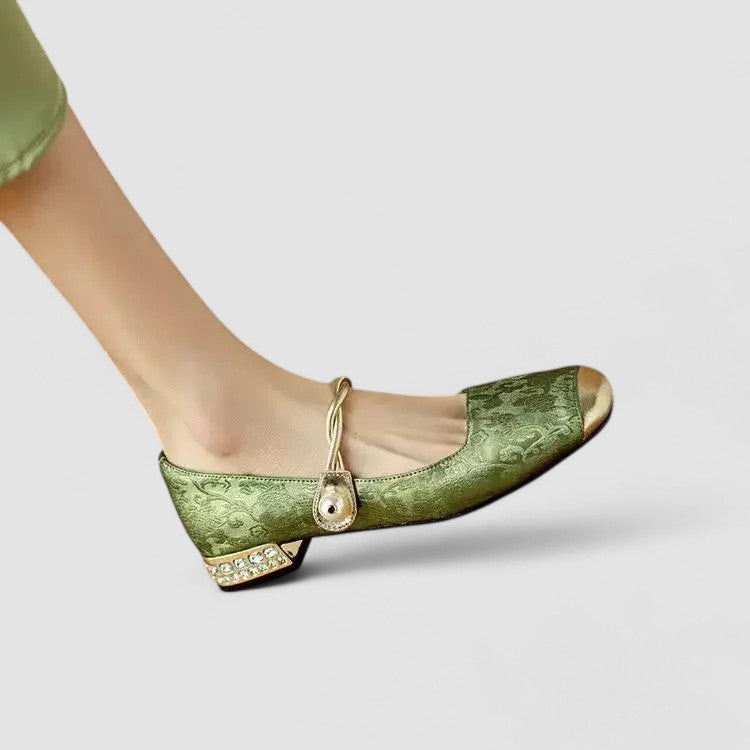 Damen Elegante Mary Jane Ballerinas | Freizeit
