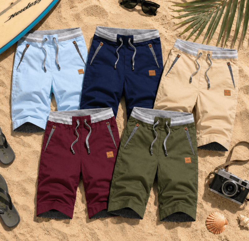 Herren Alltagsshorts mit Kordelzug | Sommerlich