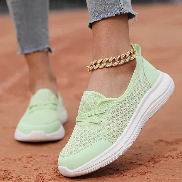 Damen Schnür-Sneakers | Atmungsaktiv