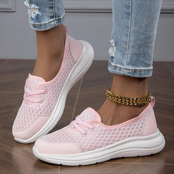 Damen Schnür-Sneakers | Atmungsaktiv