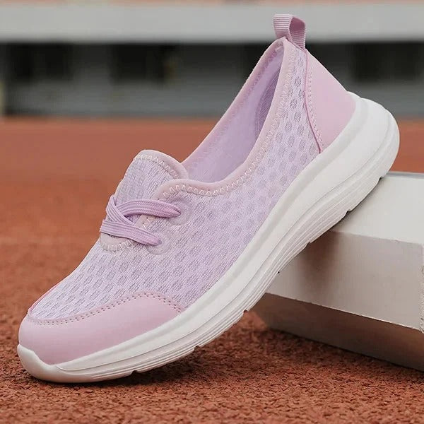 Damen Schnür-Sneakers | Atmungsaktiv