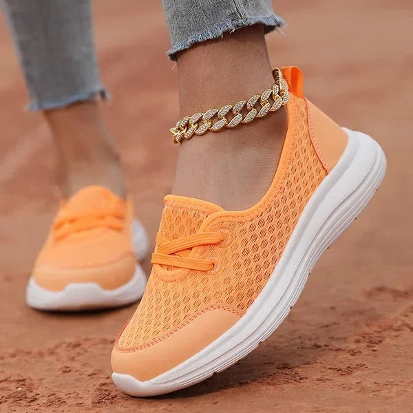 Damen Schnür-Sneakers | Atmungsaktiv