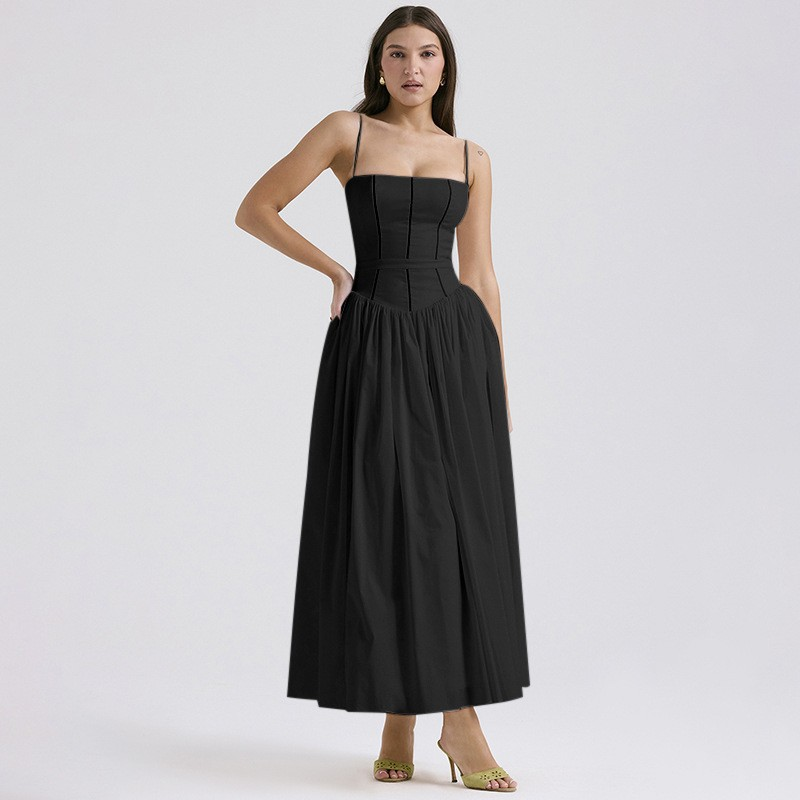 Vestido Feminino para Casamento com Corpete | Midi