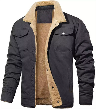 Męska kurtka bomber Sherpa | Zima