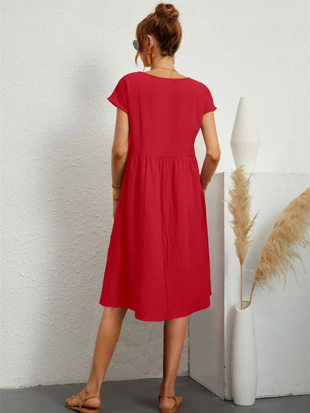 Damen Sommerkleid | Midi