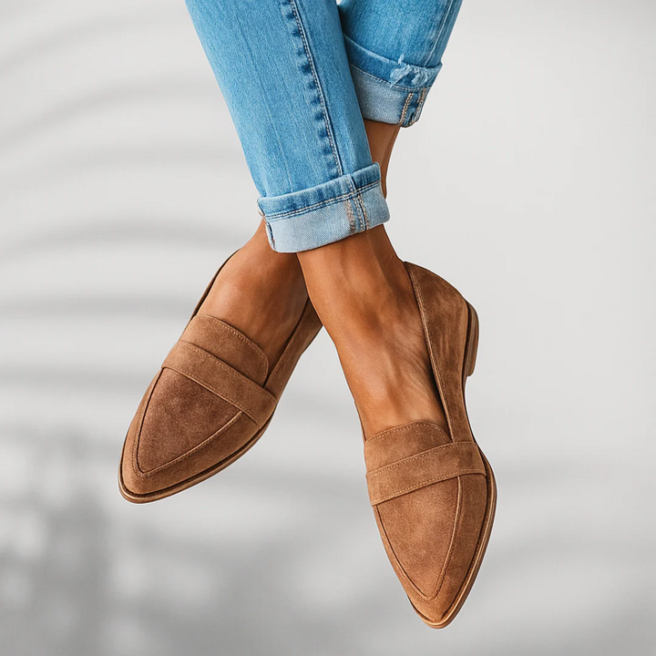 Damen Flache Loafers | Freizeit