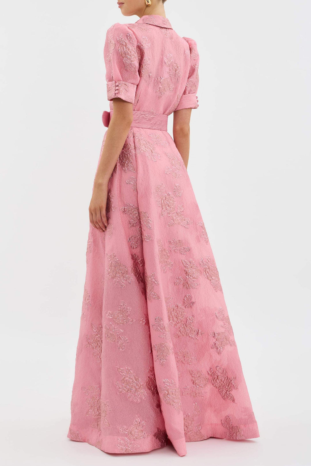 Damen Abendkleid mit Kurzarm | Maxi