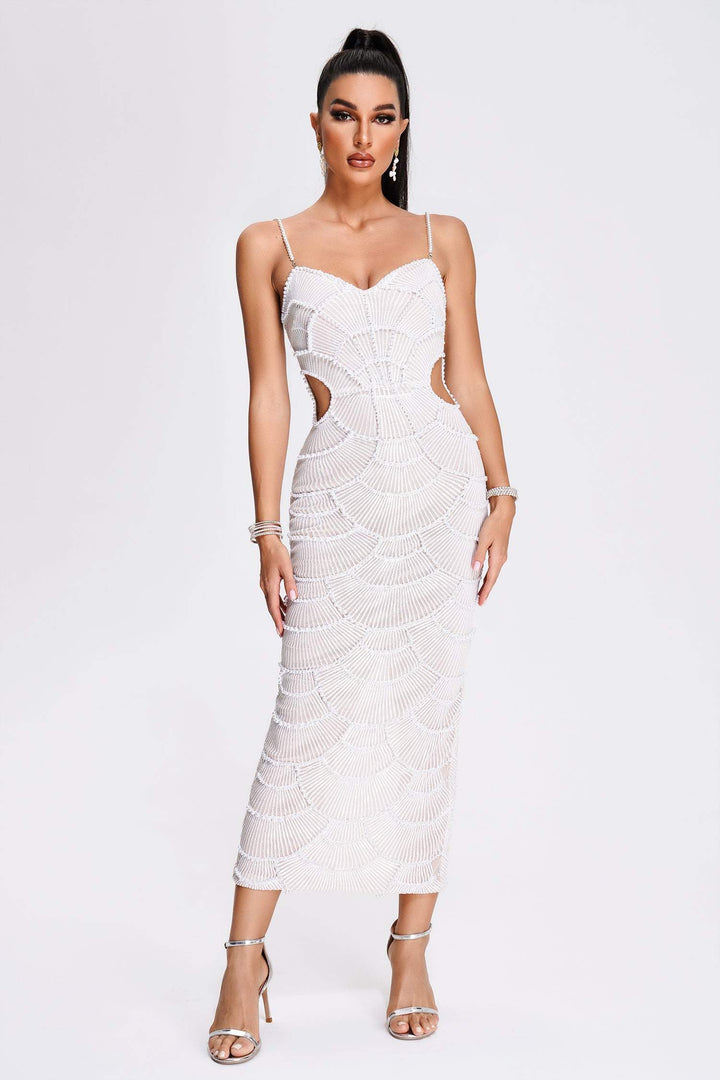 Damen Party Abendkleid | Midi