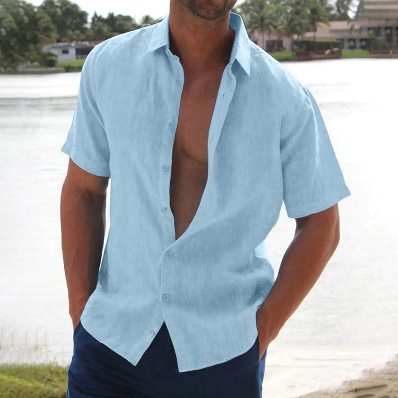 Herren Hemd Uni | Sommer