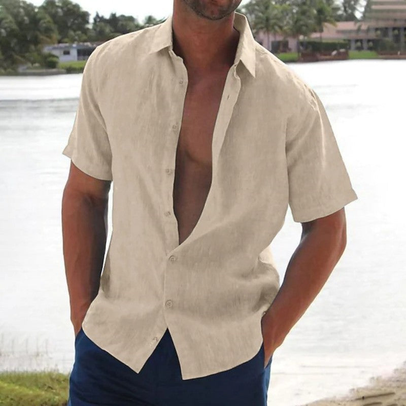 Herren Hemd Uni | Sommer