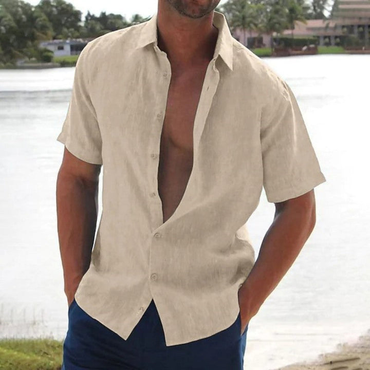 Herren Hemd Uni | Sommer