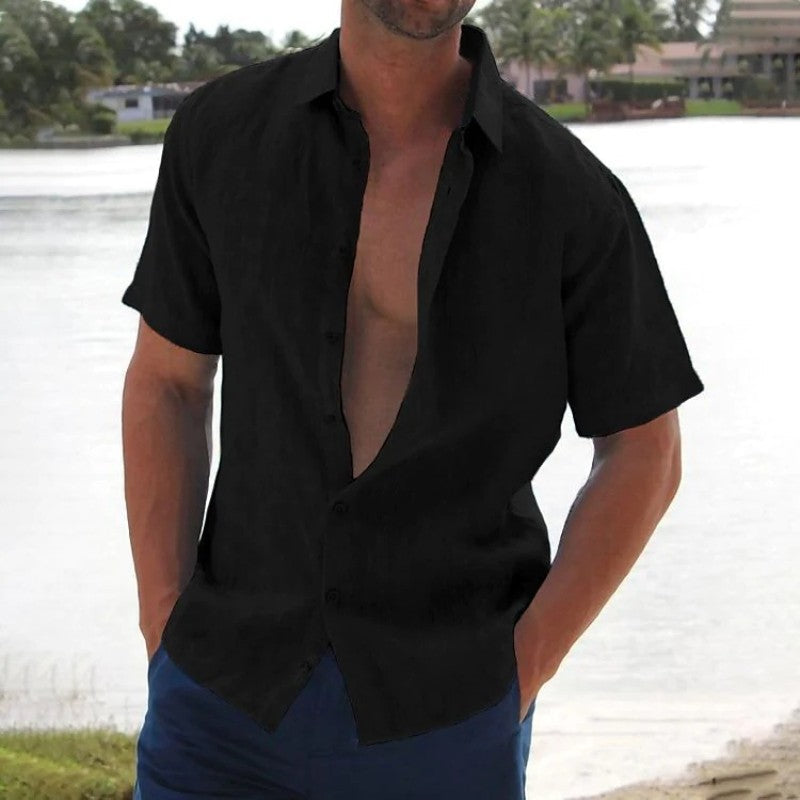 Herren Hemd Uni | Sommer