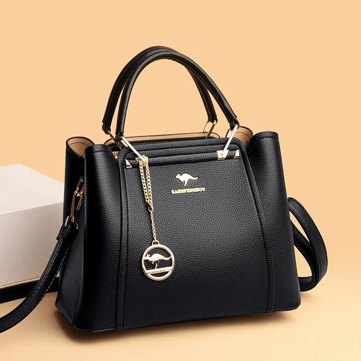 Women's Large Leather Shoulder Bag | Shoulder