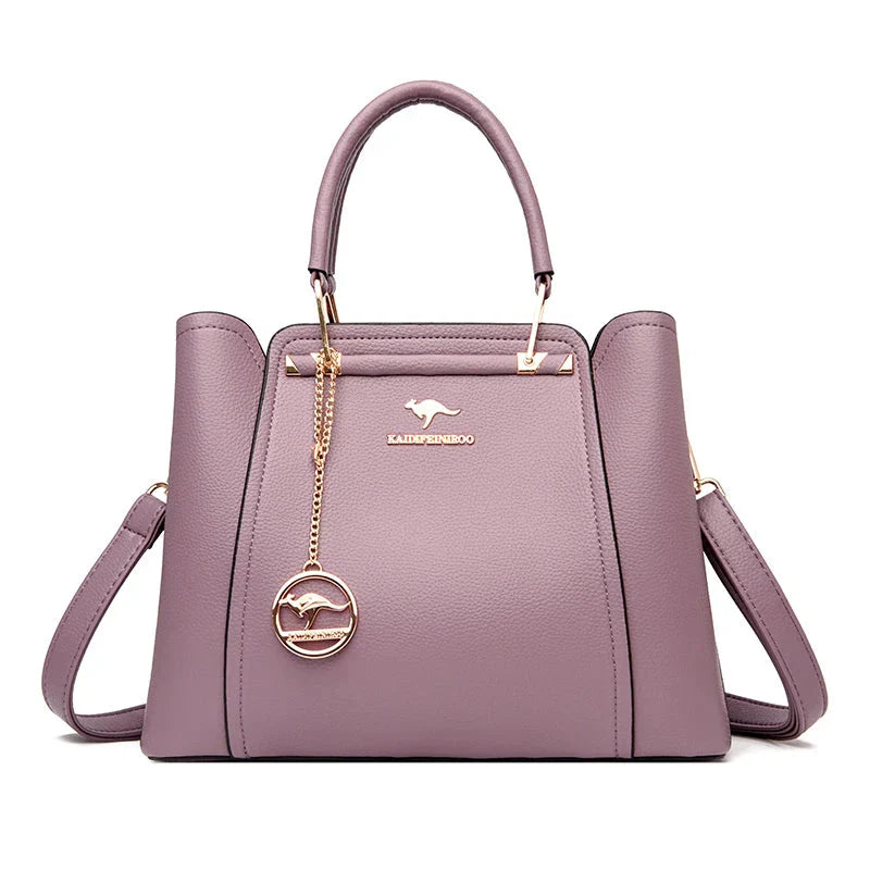 Women's Large Leather Shoulder Bag | Shoulder