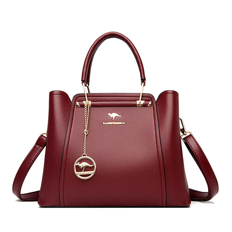 Women's Large Leather Shoulder Bag | Shoulder