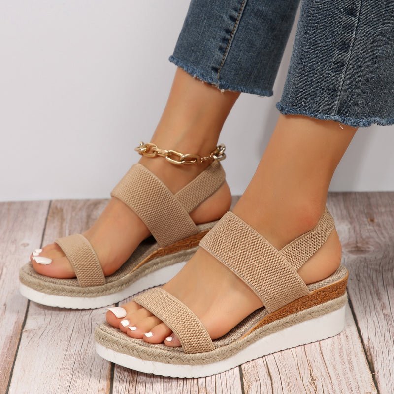 Women's Platform Sandals with Strap | Casual