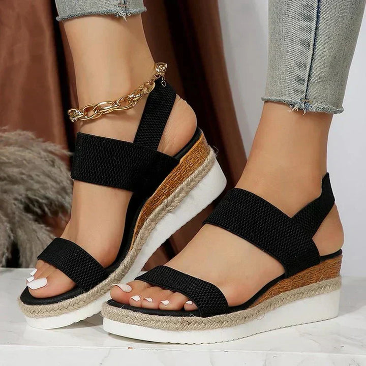 Women's Platform Sandals with Strap | Casual