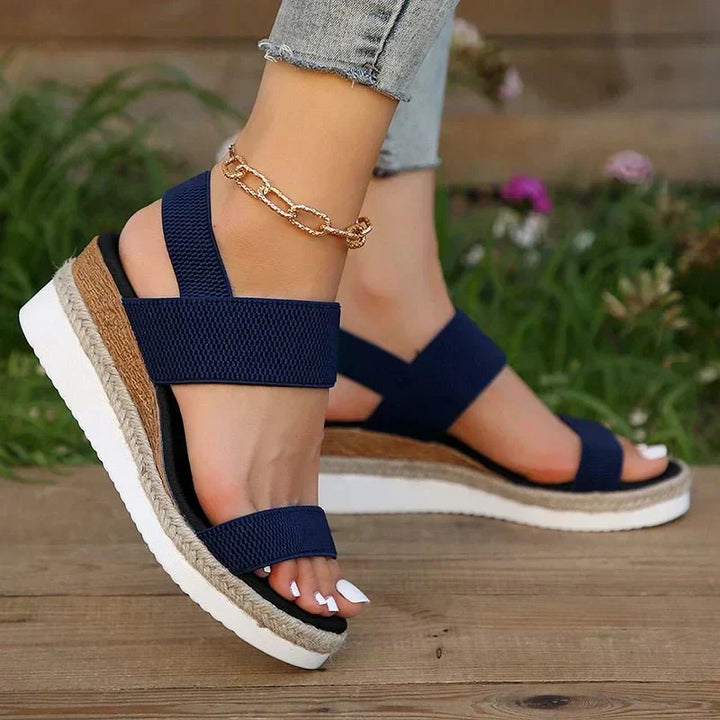 Women's Platform Sandals with Strap | Casual