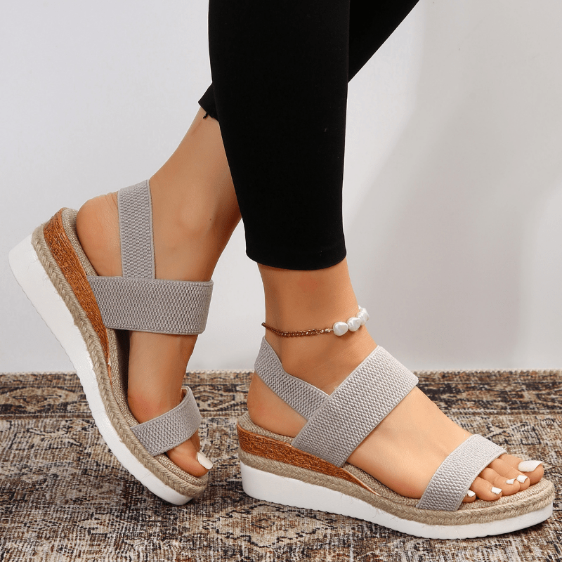 Women's Platform Sandals with Strap | Casual