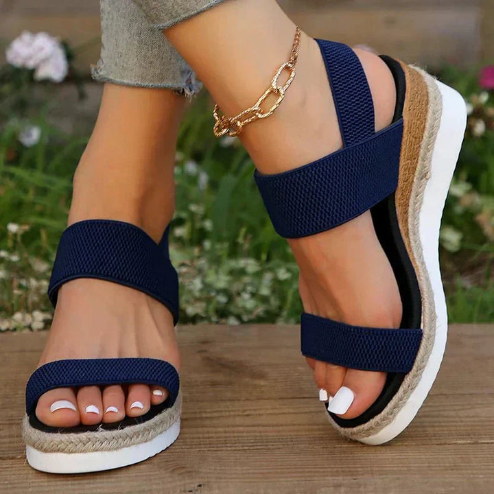 Women's Platform Sandals with Strap | Casual