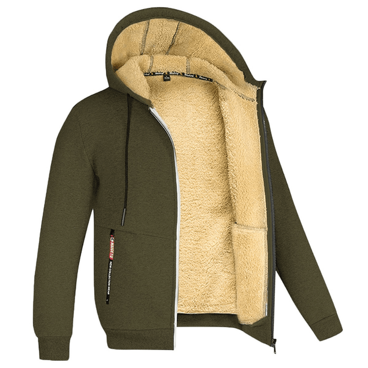 Men's Zip-Up Hoodie | Winter