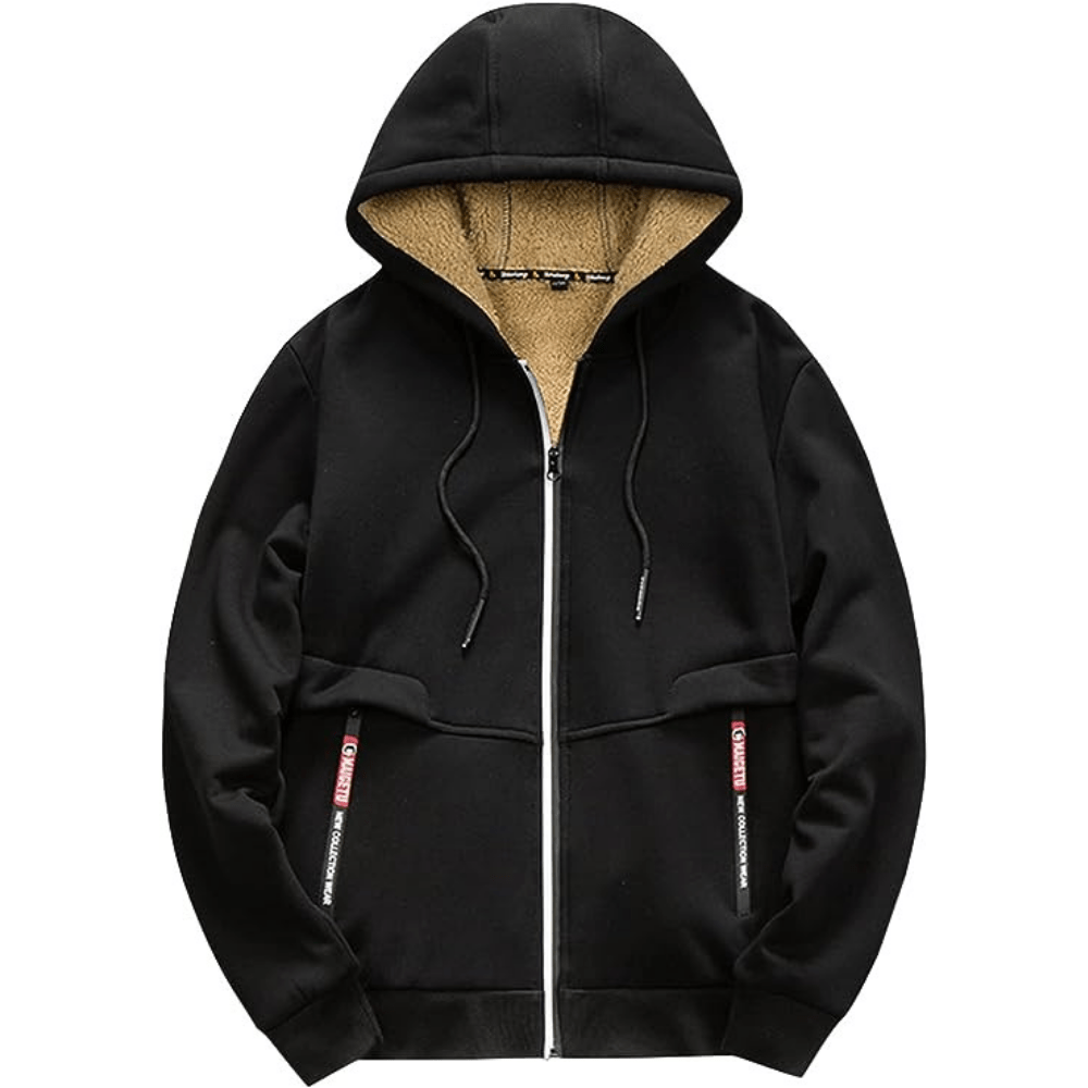 Men's Zip-Up Hoodie | Winter