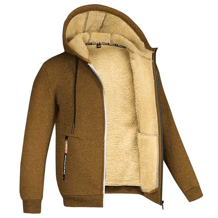 Men's Zip-Up Hoodie | Winter