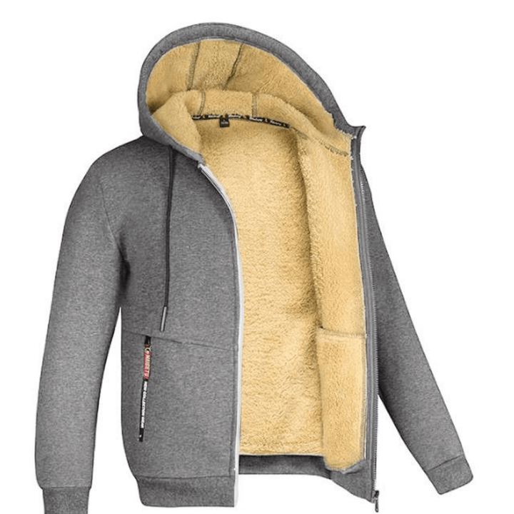 Men's Zip-Up Hoodie | Winter